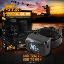 DT Systems H2O 1820 1830 1810 PLUS Add-On Collar Dog Black Strap MAXX-Range 360°
