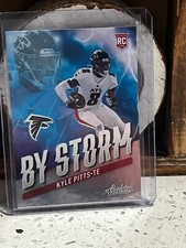 KYLE PITTS 2021 ABSOLUTE FOOTBALL RC ATLANTA FALCONS #BST-4 BY STORM