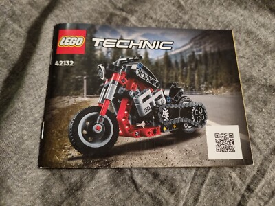 Lego Technic 42132 Chopper BAUANLEITUNG