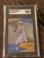 Justin Herbert 2020 chronicles clear vision sgc 10