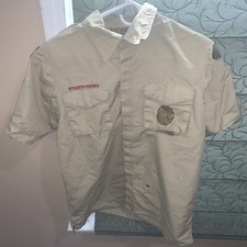 Boy Scout BSA UNIFORM New Style SHIRT Adult Men s Small Short Sleeve J24