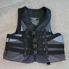 XL life vest. Adjustable U.S. Coast Guard approved