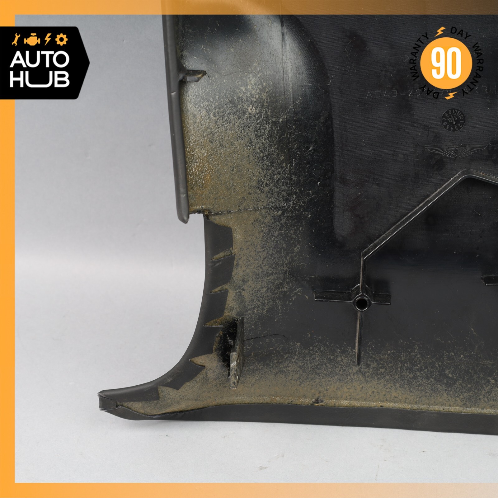 10-19 Aston Martin Rapide Right Side Lower B-Pillar Cover Trim OEM 11k