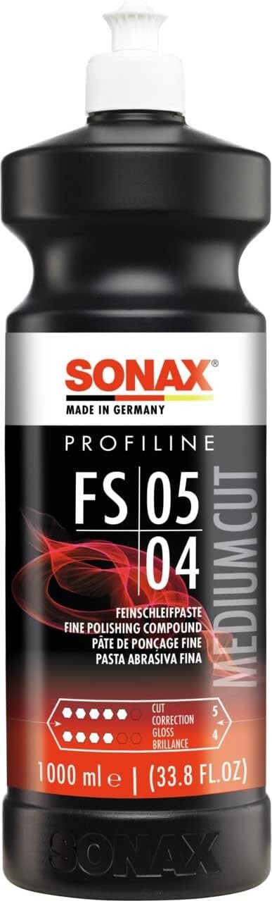 SONAX PROFILINE FS 05-04 Pasta Lucidante Elimina Nebbie di Colore Graffi solchi