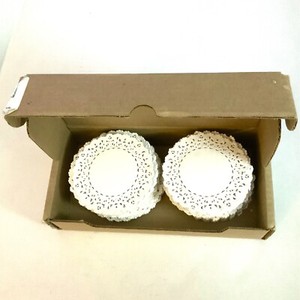 1000 PCS Cakedeco White 4" Lace PAPER DOILIES NEW BOX