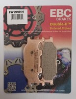 EBC Vollmetallische Sinter BremsbeläGe Set FüR Yamaha SR125 1997-2003 Vorne