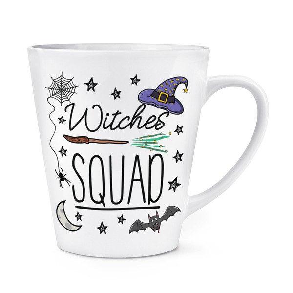 Hexen Kader Halloween 341Ml Latte Becher Tasse Gruselig Geist KüRbis Lustig-image