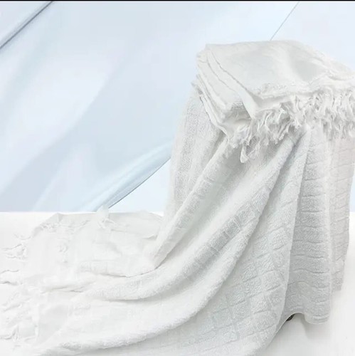 Ihram Ahram Ehram 2 Piece Quality Cotton Cloth Hajj Umrah for Men Fast Delivery - Picture 3 of 9