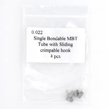 Dental Ortho Bondable Buccal Tube 1st Molar with Sliding Crimpable Hook MBT 022
