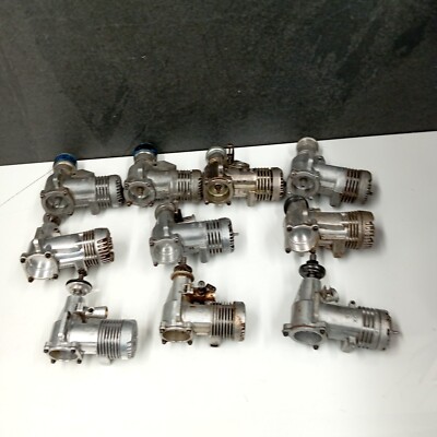 Restposten 10 Vintage Fox Motoren gebrauchter Zustand