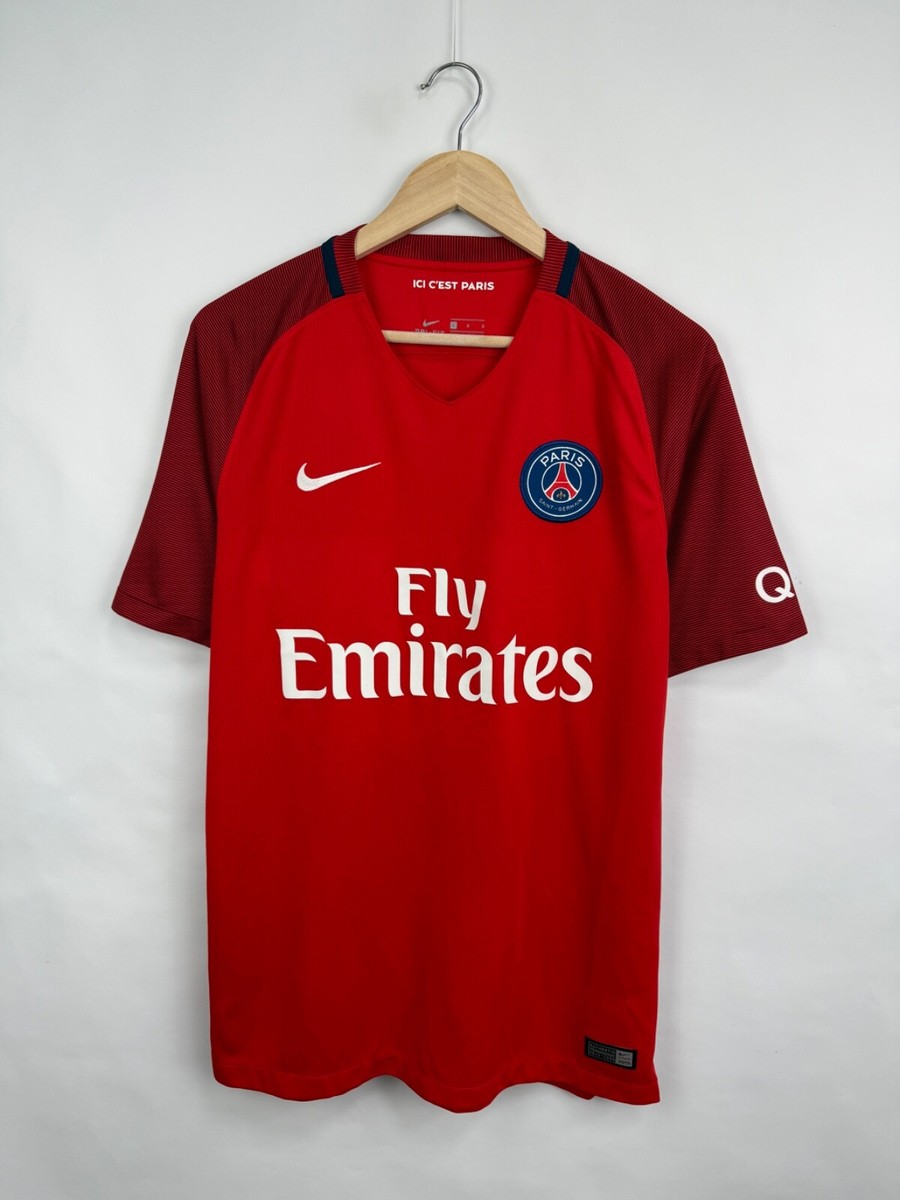🇫🇷 Nike Draxler PSG Paris Saint Germain 2016 Soccer Jerseys size