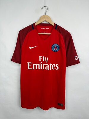 正規品　PSG 2016/17 ドラクスラー チャンピオンズリーグ仕様 🇫🇷 Nike Draxler PSG Paris Saint Germain 2016 Soccer Jerseys size