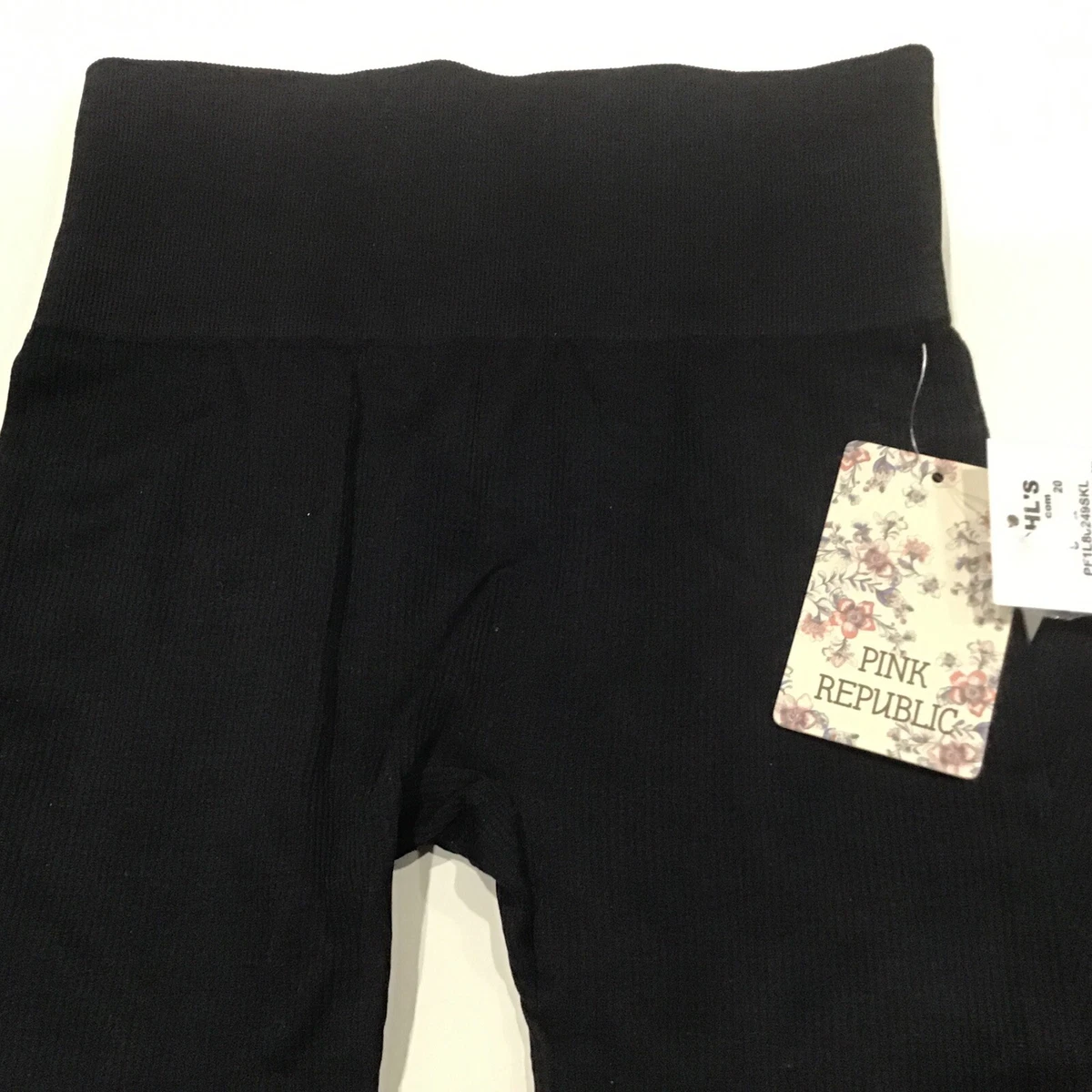 Pink republic black clearance leggings