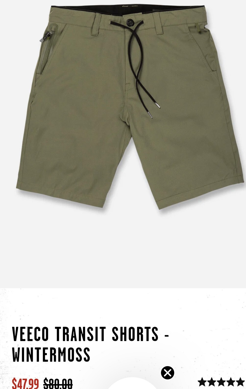 Volcom, Hombres-34/20, VEECO TRANSIT 20, Wintermoss