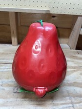 Vintage 1980s Strawberry Shortcake Berry Carry Case 9 And One Half Inches Tall