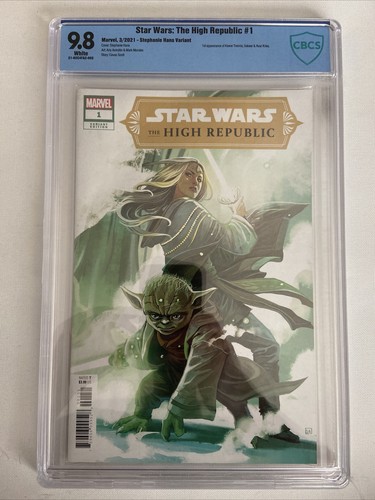 Star Wars High Republic #1 - CBCS 9.8 - Hans Variant - Avar Kriss - 2021