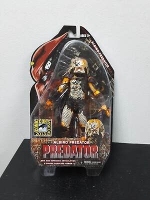NECA COMIC CON EXCLUSIVE 2013 PREDATOR ALBINO PREDATOR ACTION