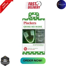 Plackers Grind No More Dental Night Guard for Teeth Grinding, 16 Count