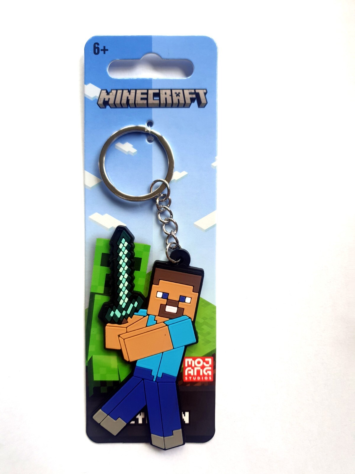 Officially Licensed Minecraft Keyring Gamer Keychain Party Bag