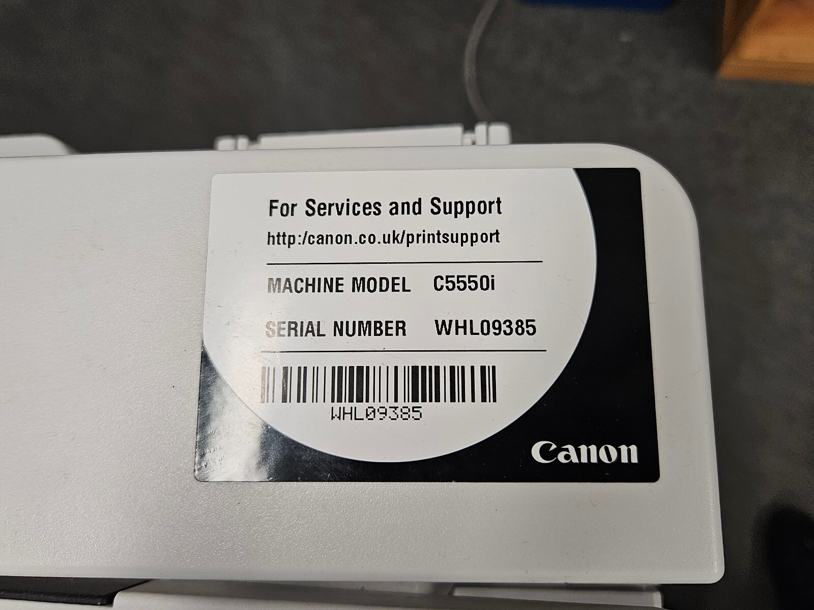CANON IMAGERUNNER ADVANCE C5550i With Finisher, Used in fully working order. eBay