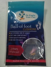Dr. Eagle Ball of Foot Cushions self sticking gel Insoles shoe inserts