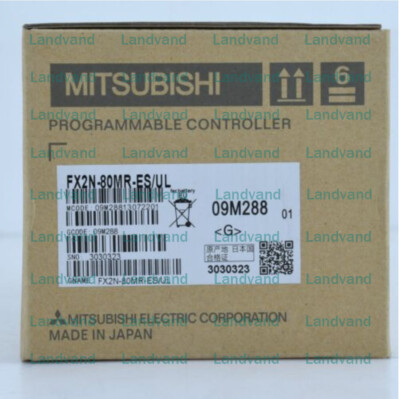 1pcs Mitsubishi Melsec PLC FX2N-80MR-ES/UL New In Box