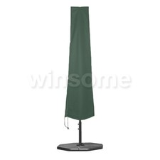 Protective Parasol Cover with Zip Outdoor Garden Waterproof Patio Umbrella Cover
