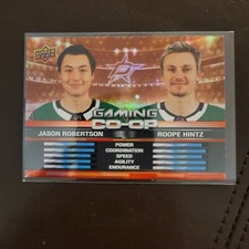 2024-25 Upper Deck Series 1 - Gaming Co-Op #CGO-16 Jason Robertson, Roope Hintz