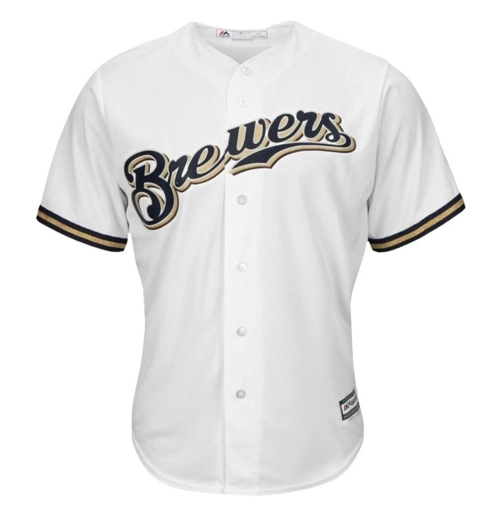 Milwaukee Brewers majestic MLB Coolbase jersey XL