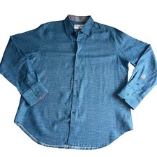 ROBERT GRAHAM XL Flip Cuff Knowledge Wisdom Truth Luxury Button Stripe