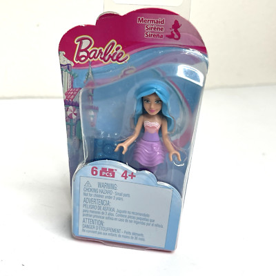 Mega Bloks Barbie Mermaid Blue Tail  Age 3y+