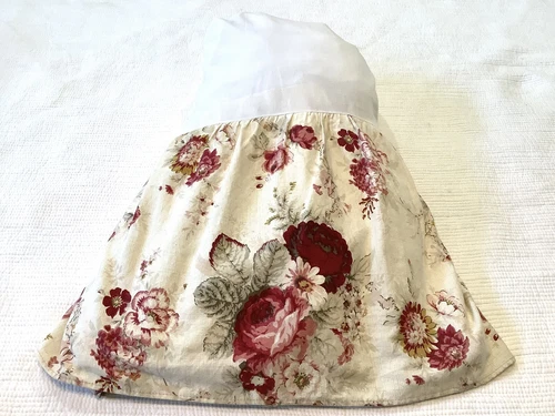 Waverly Garden Room Norfolk Rose Queen Size Bed Skirt