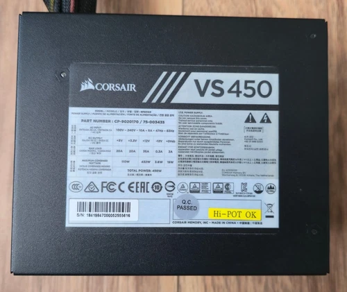 Corsair VS450 PSU