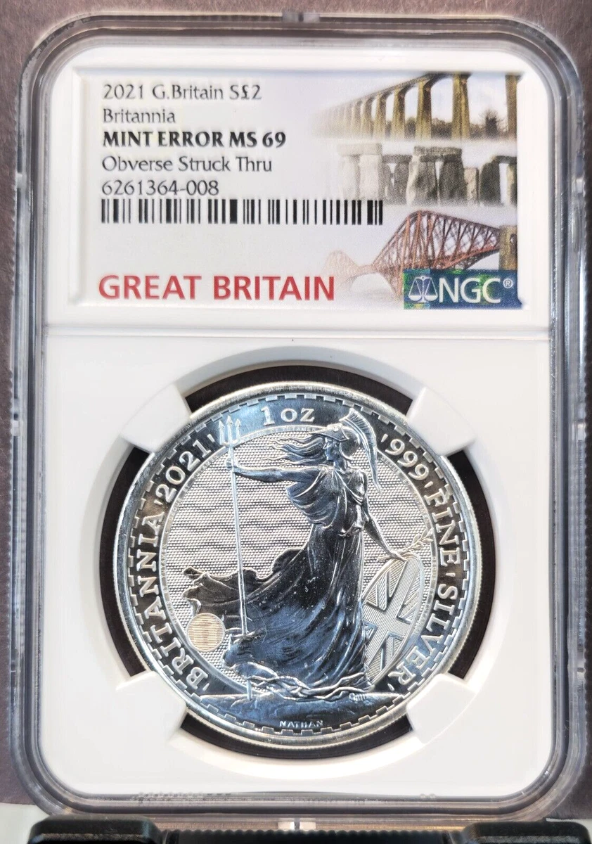 UK Britannia MS 69 NGC Certified Silver Bullion Coins for sale | eBay