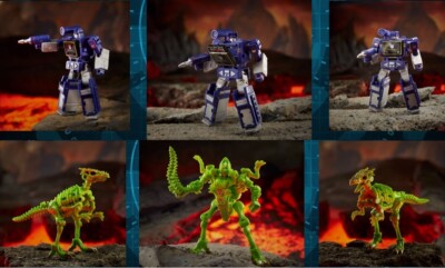Transformers Kingdom Core Class Soundwave Dracodon Megatron Starscream In Stock