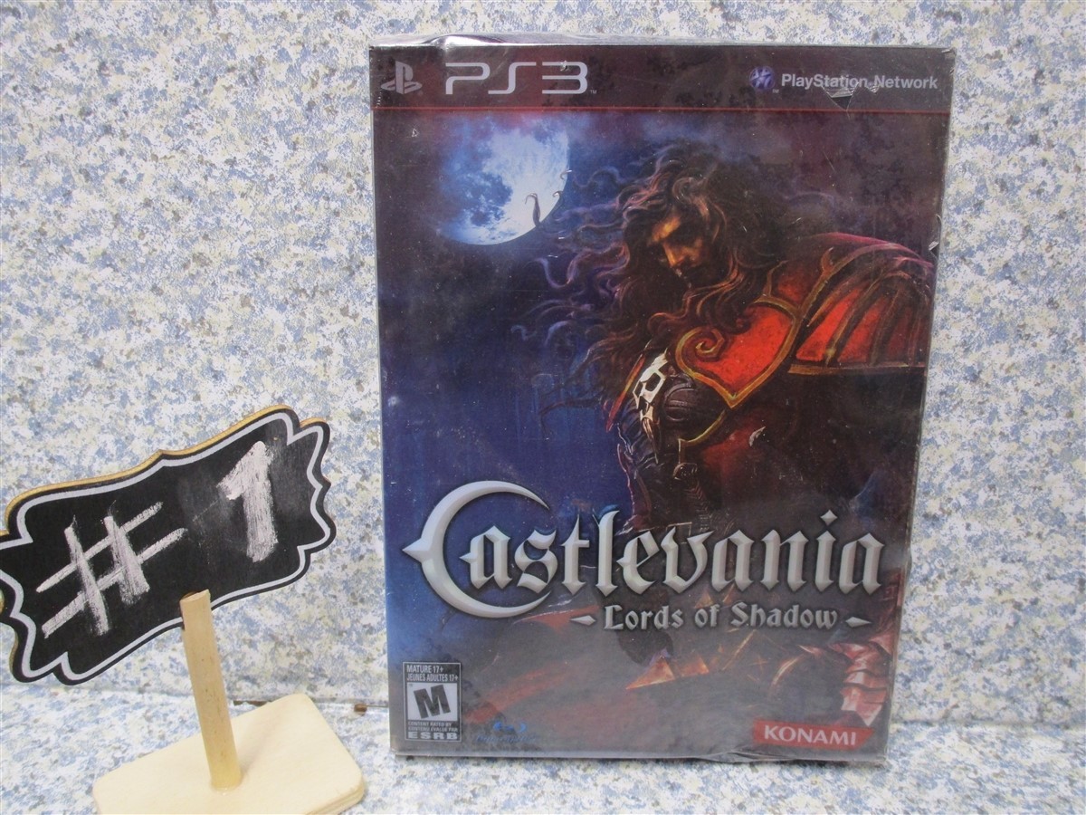 Castlevania Lords of Shadow　超美品（ほぼ未使用） Castlevania: Lords of Shadow -- Limited Edition (Sony PlayStation
