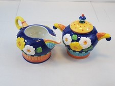 Vintage Department 56 Primrose Creamer And Su...