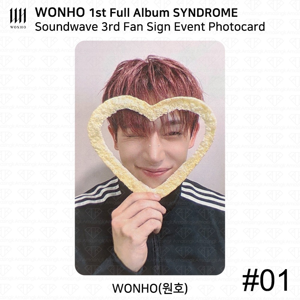 WONHO 1st Full Album SYNDROME Soundwave 3rd Fan Sign Event