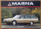 V43130 MITSUBISHI MAGNA WAGON - LEAFLET - UNDATED - 21x30 - OFF
