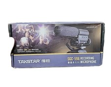 TAKSTAR SGC598 Interview Microphone for Nikon Canon Camera DV Camcorder Opened