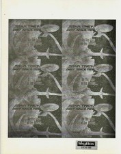 Limited Skybox Star Trek Deep Space Nine Uncut Sheet Spectra Foil 1993 836/1000