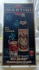 Altes Blechschild Reklameschild Martini groß Vintage Rarität