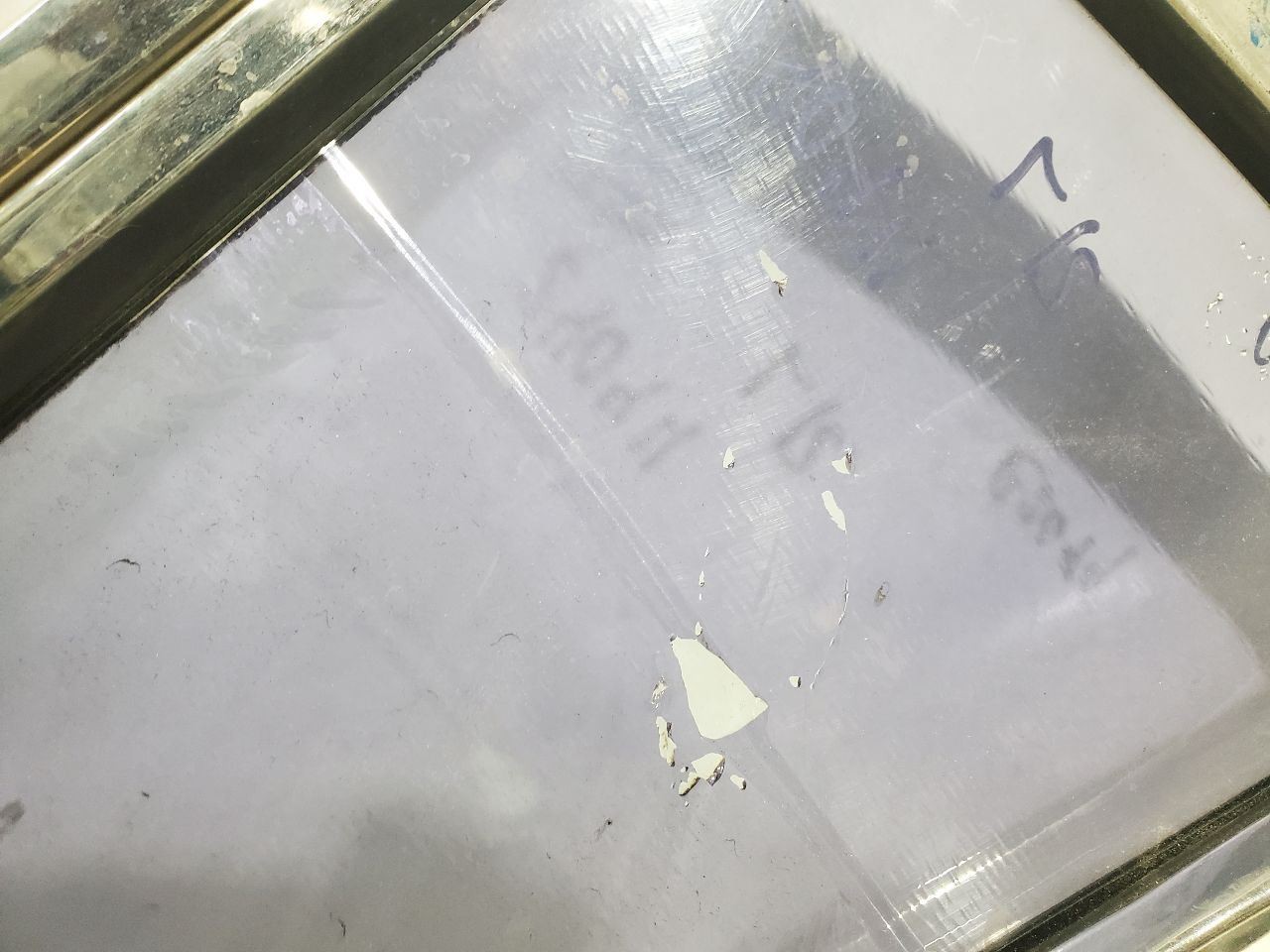 1990 Bentley Turbo R OEM Rear Left Door Vent Glass 