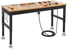 Heavy Duty 48in Work Bench Adjustable Height ...