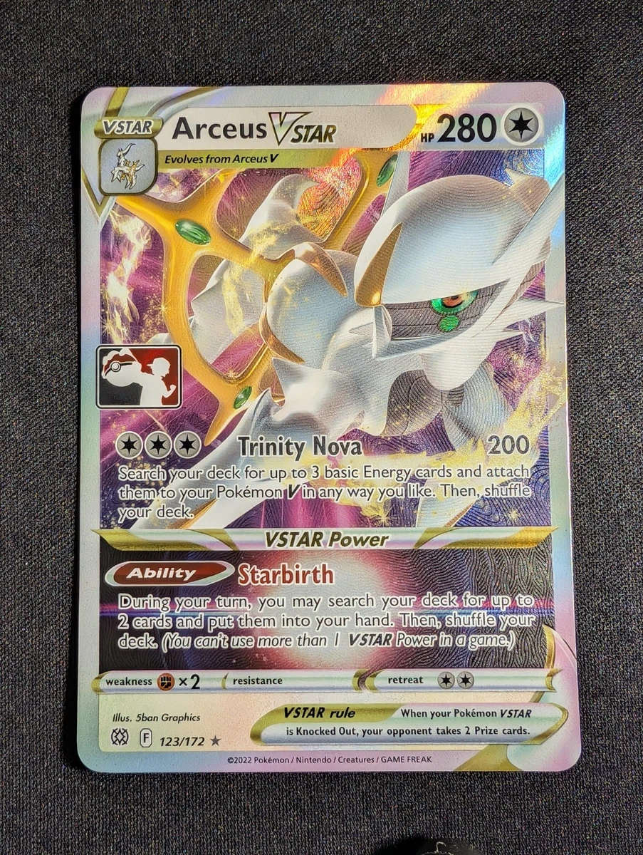 Arceus VSTAR 123/172 Prize Pack Series Cards for sale | eBay