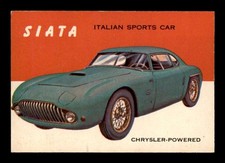 1954 Topps World On Wheels 138 Siata  Nm X3467630