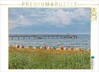 Calvendo Puzzle View To The Pier | 1000 Pieces, Finished Size 25.2 × 18.9 In (64