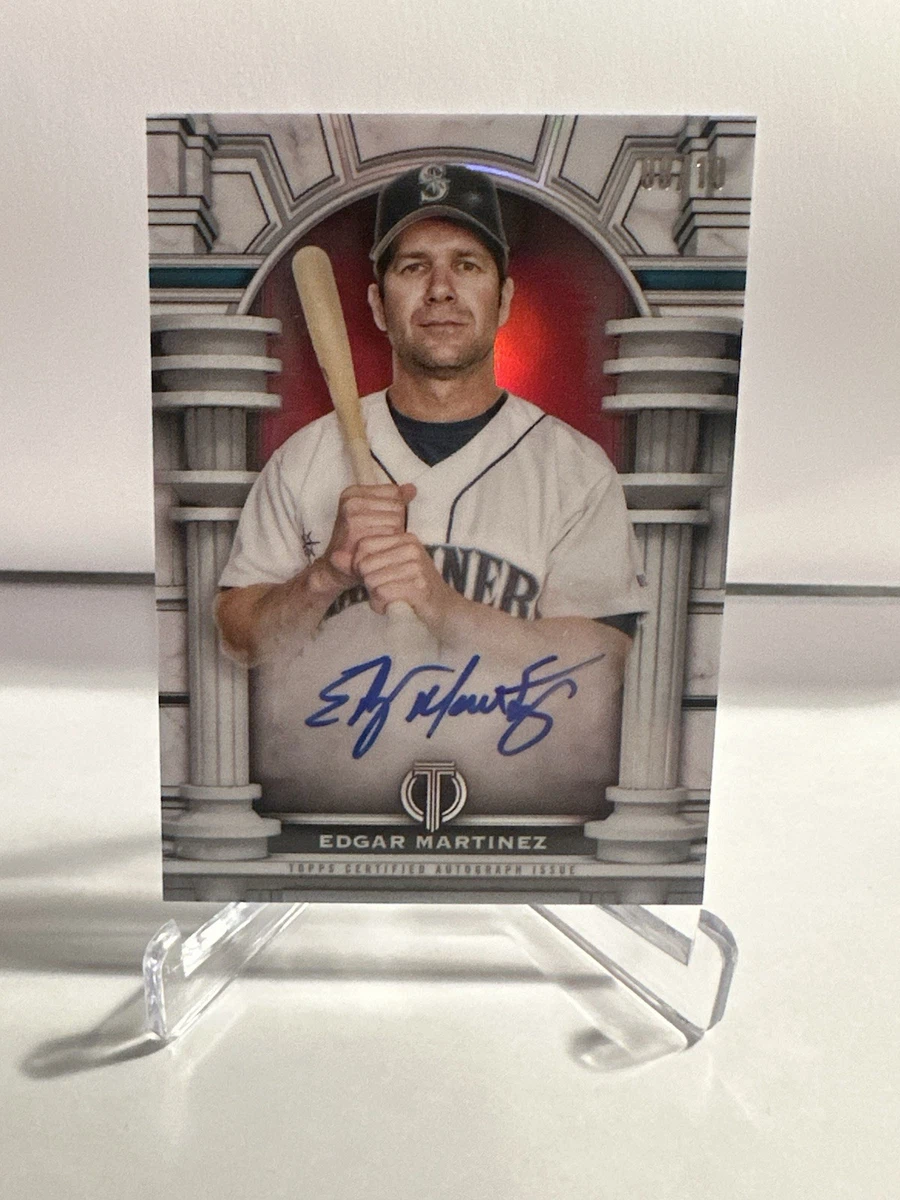 Edgar Martinez Baseball Serial Numbered Sports Trading Cards