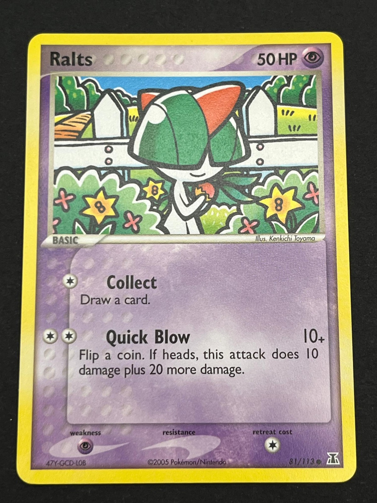 Ralts 81/113 Common Delta Species Near Mint