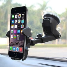 Car Phone Holder Mount for Mobile Phone iPhone 16 17 Suction Dashboard Universal